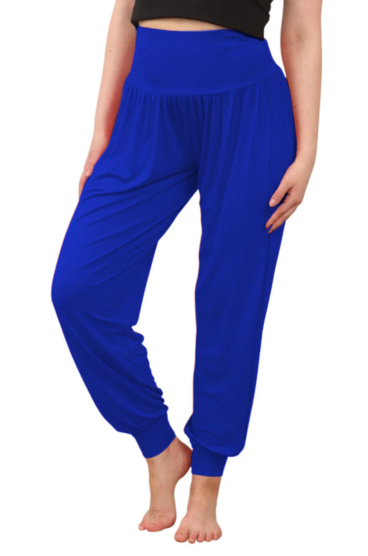 Women Harem Trousers Wide Leg Loose Fit