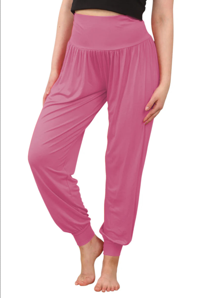 Women Harem Trousers Wide Leg Loose Fit