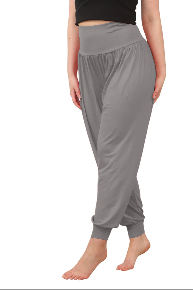 Women Harem Trousers Wide Leg Loose Fit