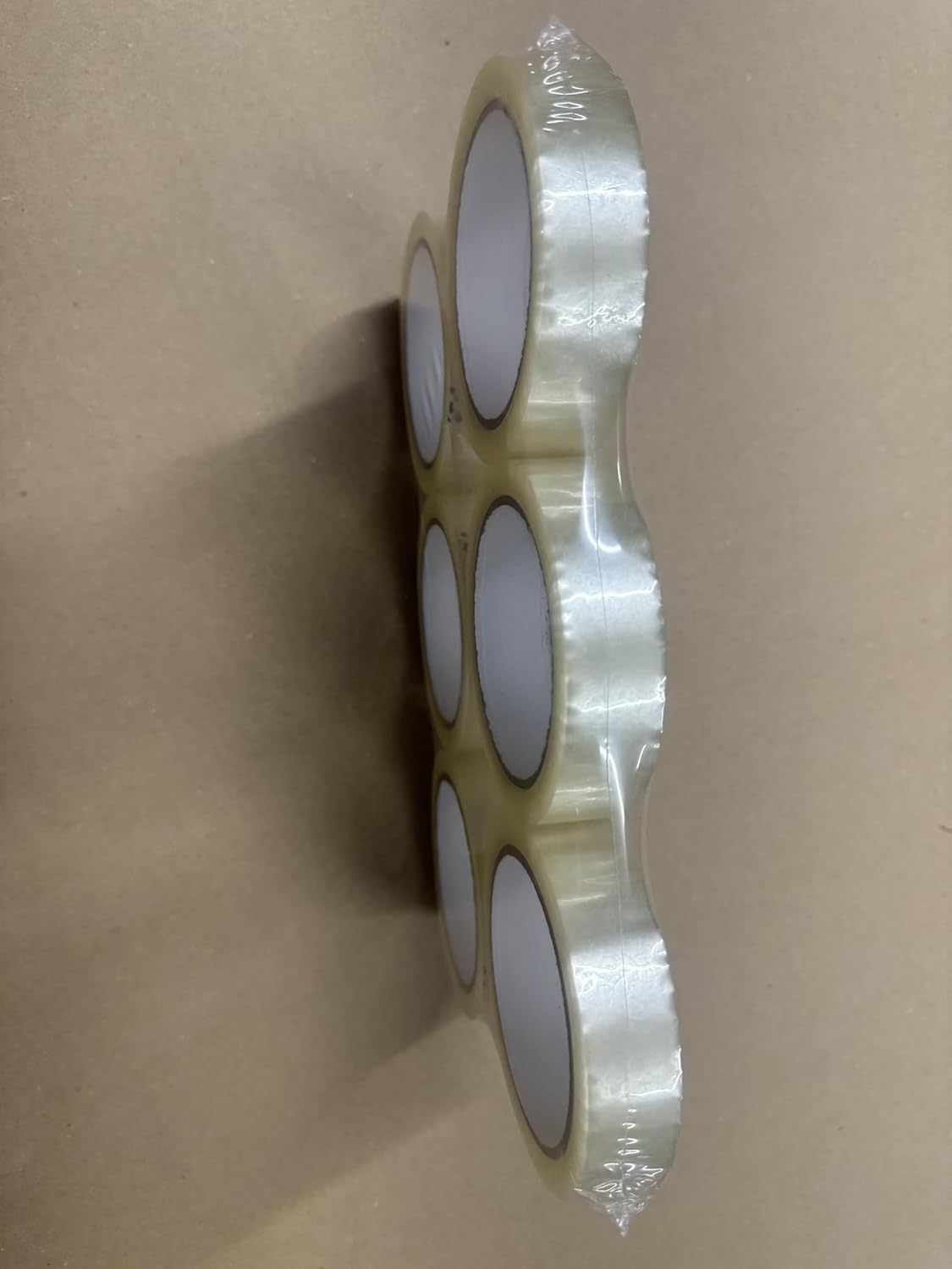 eBransa Cellotape Strong Clear Packing Tape Rolls Extra Long 6 Rolls | 24mm x 66m | Packaging Sellotape Parcel Cellotape Transparent Gift Wrap Tape