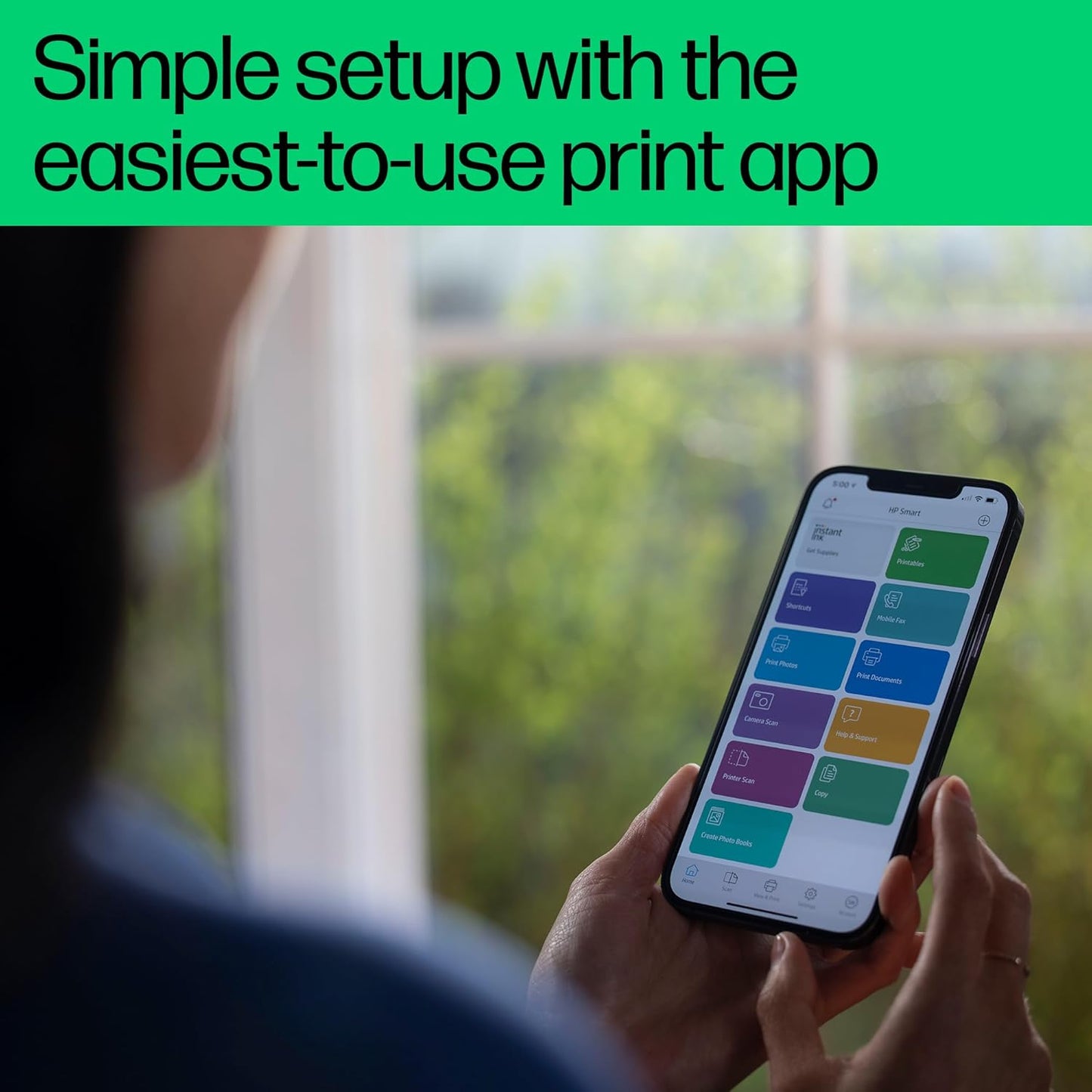 HP DeskJet 2820e All in One Printer | Perfect for Home | Colour | Wireless | Print, Scan & Copy | Ink included Easy Setup & Reliable Wi-Fi | White