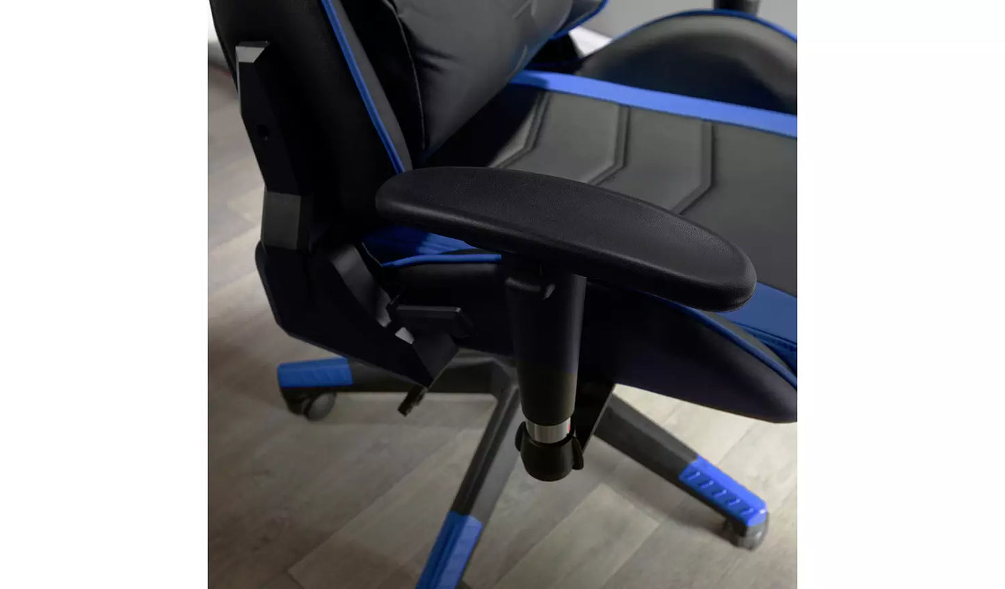 New - X Rocker Alpha eSports Office Gaming Chair - Blue