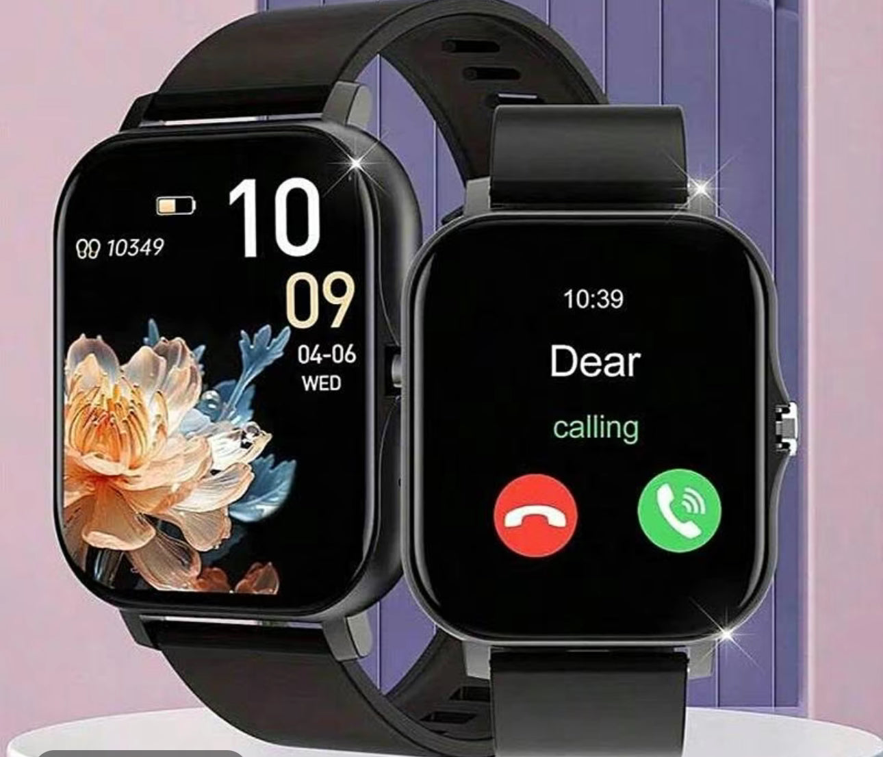 Fashionable 1.83 inches Multifunctional Smartwatch, Digital Watch with BT Calling, Sports Smart Watches for Women & Men - UK Stock