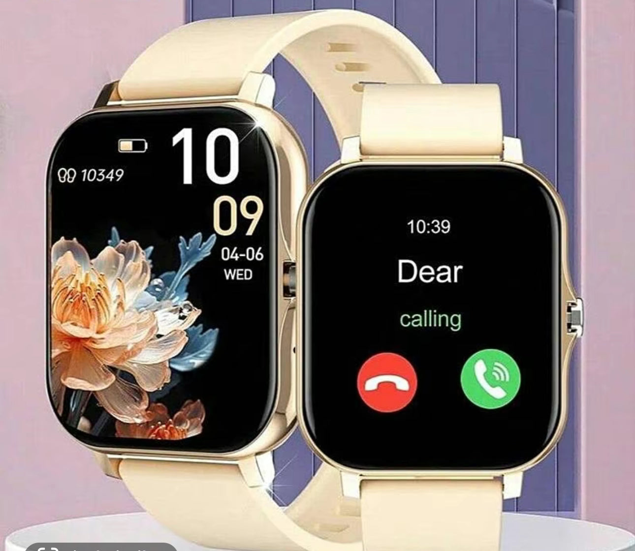 Fashionable 1.83 inches Multifunctional Smartwatch, Digital Watch with BT Calling, Sports Smart Watches for Women & Men - UK Stock