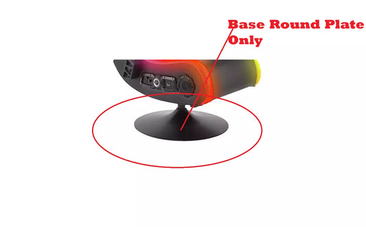 Genuine Heavy Duty Round Universal Base Plate Only for X Rocker Gaming Chairs