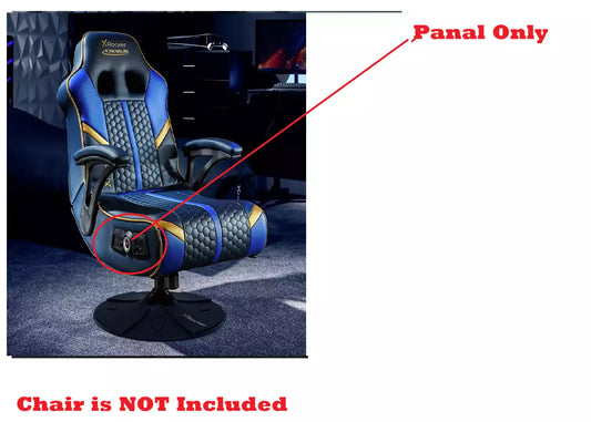 Genuine Replacement Control Panel Only For X Rocker Adrenaline V3 2.1 Chair Blue