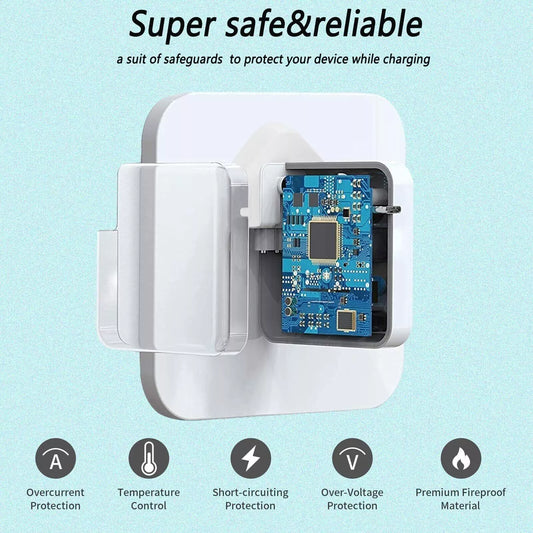 MacBook Pro Charger 106W USB-C Fast Compatible MacBook Air, iPad Pro +Cable