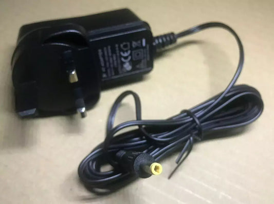 UK Plug 12 volt 1000mA Black Power Supply Adapter Charger - 4.0mm x 1.7mm - 1.5M ( Pack of 2 )