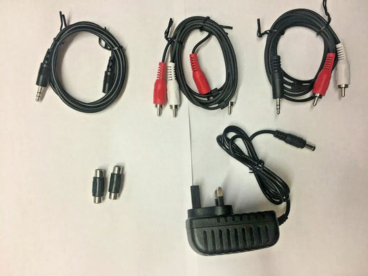 X Rocker Gaming Chairs 9V 2A or 12V 2A Complete Cables Power Pack