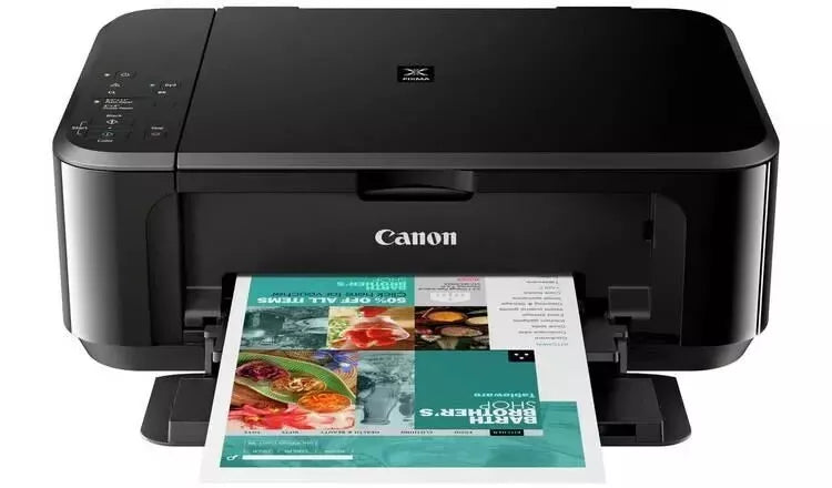 New - Canon Pixma MG3650S Multifunction Inkjet Wireless WiFi Printer - Black with ink