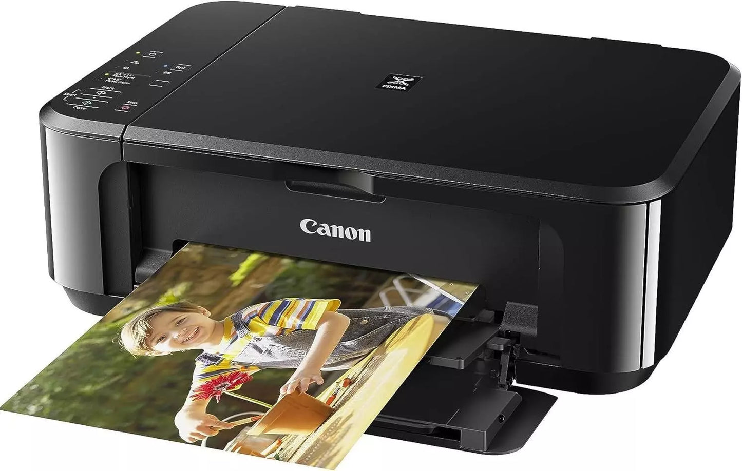 New - Canon Pixma MG3650S Multifunction Inkjet Wireless WiFi Printer - Black with ink