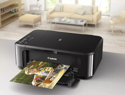 New - Canon Pixma MG3650S Multifunction Inkjet Wireless WiFi Printer - Black with ink
