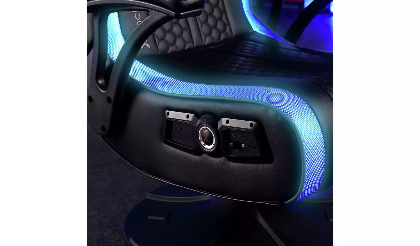 New - X Rocker Adrenaline RGB Stereo Gaming chair with LED Light