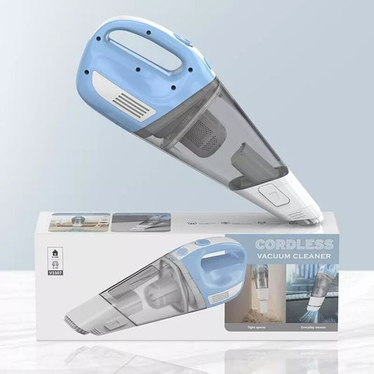 New - Handheld Vacuum Cleaner, Wireless Car Vacuum, 9000 Pa Suction Power, 11.1 V Li-ion 7800 mAh Battery, Quick Cleaning, Wet and Dry Use