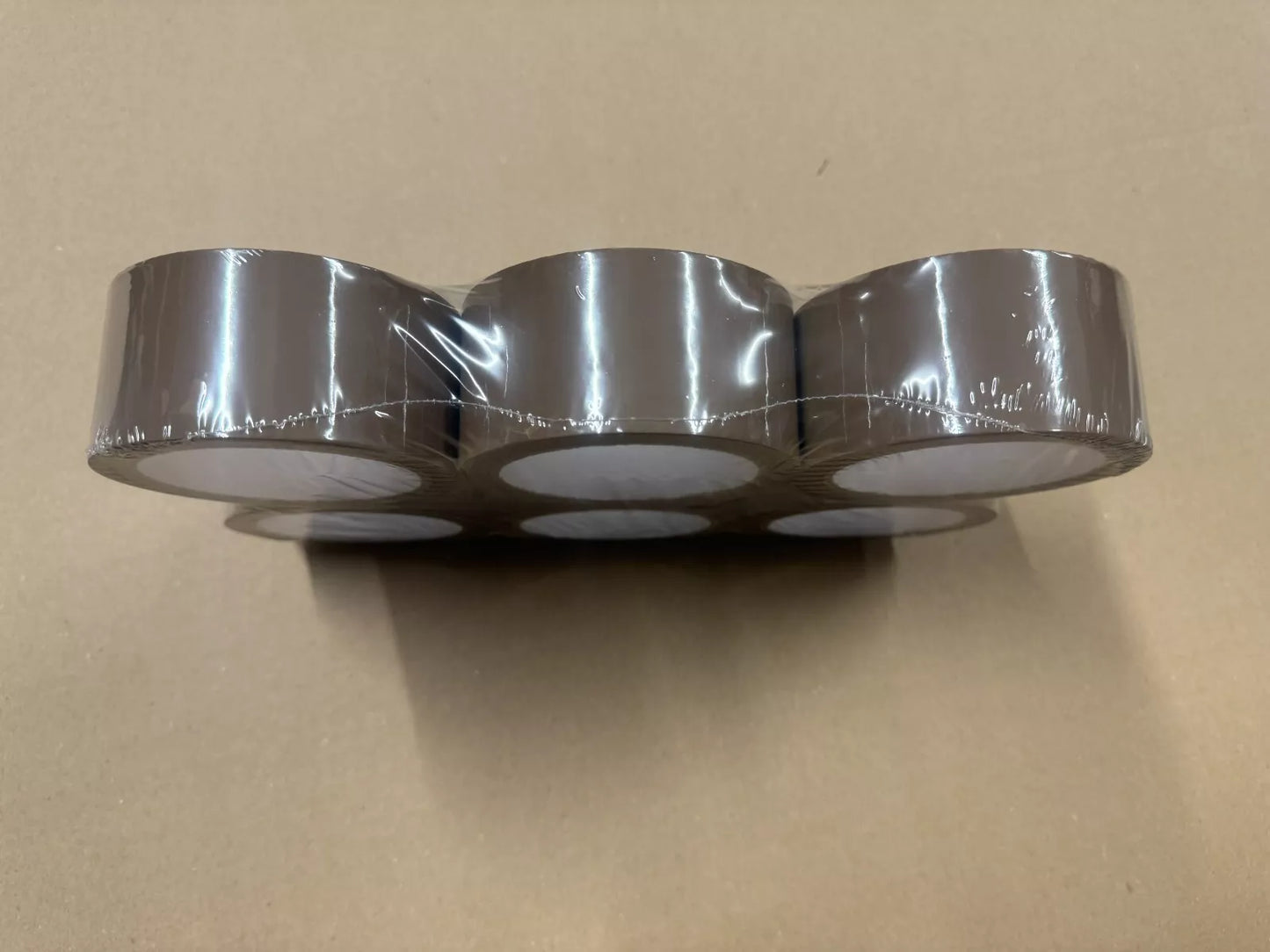 eBransa Cellotape Strong Brown Packing Tape Rolls Extra Long 6 Rolls | 24mm x 66m | Packaging Sellotape Parcel Cellotape Transparent Gift Wrap Tape