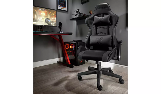 New - X Rocker Alpha eSports Office Gaming Chair -Black