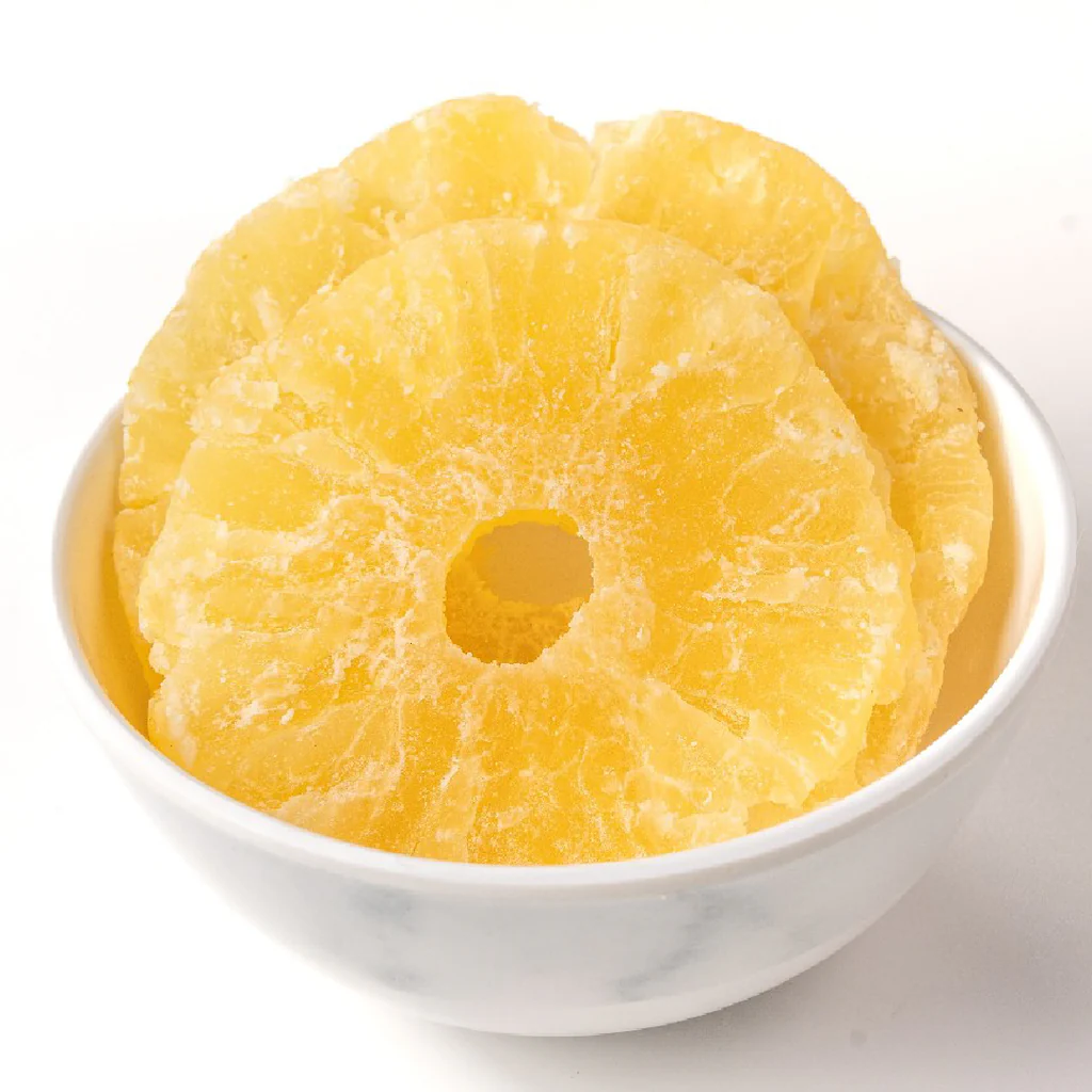 Premium Quality Dried Cystal Pineapple Slices ( Ring ) - Delicious Snack for All Occasions - 500g, 1kg