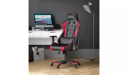 New - X Rocker Alpha eSports Office Gaming Chair - Red