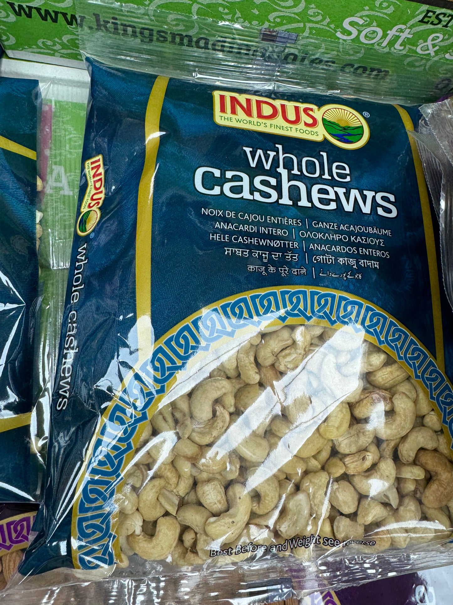 indus Whole Cashew Raw Nuts pure quality | 700g , 1400g