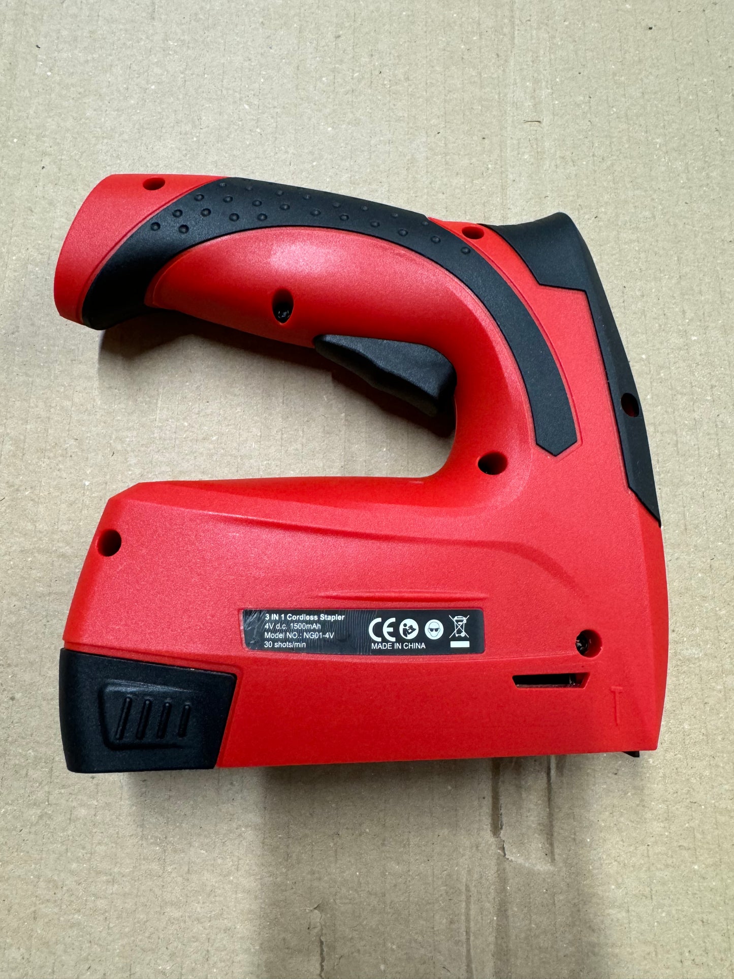 4v Electric Cordless Staple Gun 2 in 1 Cordless Stapler, 1.5Ah Battery Powered Nail Gun for Upholstery Crafts, DIY, Including USB Charger Cable 2500pcs Free Staples and Brad Nails