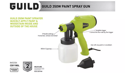 USED - Guild Paint Spray Gun - 350W