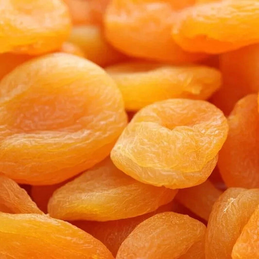 Organic Whole Dried Pitted Apricots - Delicious Snack - Dry - 1kg