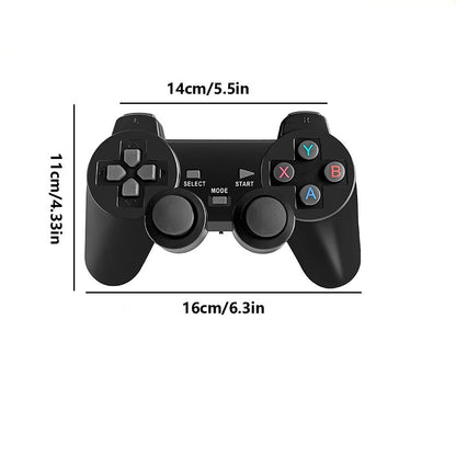 TV 64G Built-in 20000 Games Stick 2 Wireless Controller Gamepad 4K HD Video Game Console