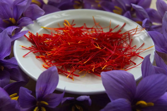 Organic Saffrons - Award Winning Grade A all Red Organic Saffrons - 1,2, 5 Grams