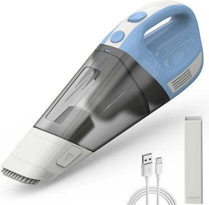 New - Handheld Vacuum Cleaner, Wireless Car Vacuum, 9000 Pa Suction Power, 11.1 V Li-ion 7800 mAh Battery, Quick Cleaning, Wet and Dry Use
