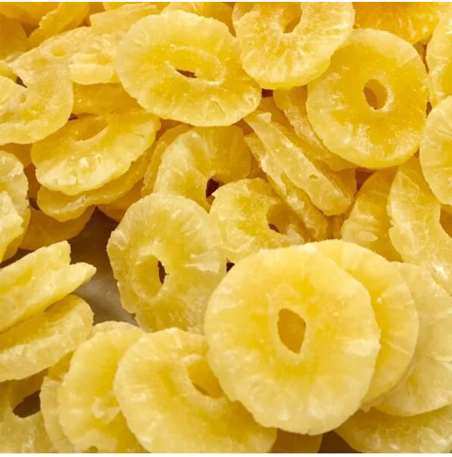 Premium Quality Dried Cystal Pineapple Slices ( Ring ) - Delicious Snack for All Occasions - 500g, 1kg